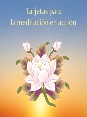cover image of Tarjetas de meditación en acción
